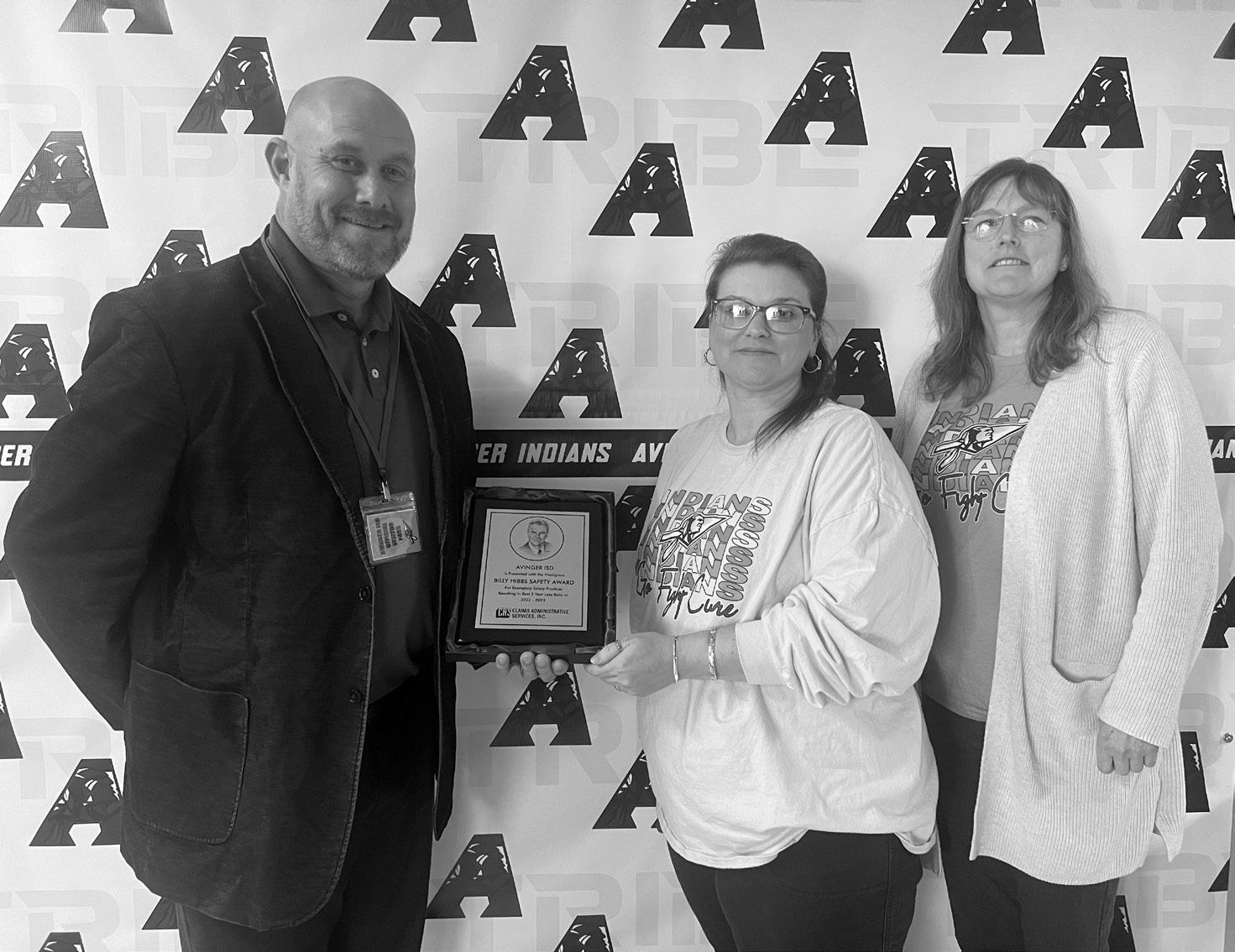 Avinger ISD receives safety award | Cass County Citizens Journal-Sun